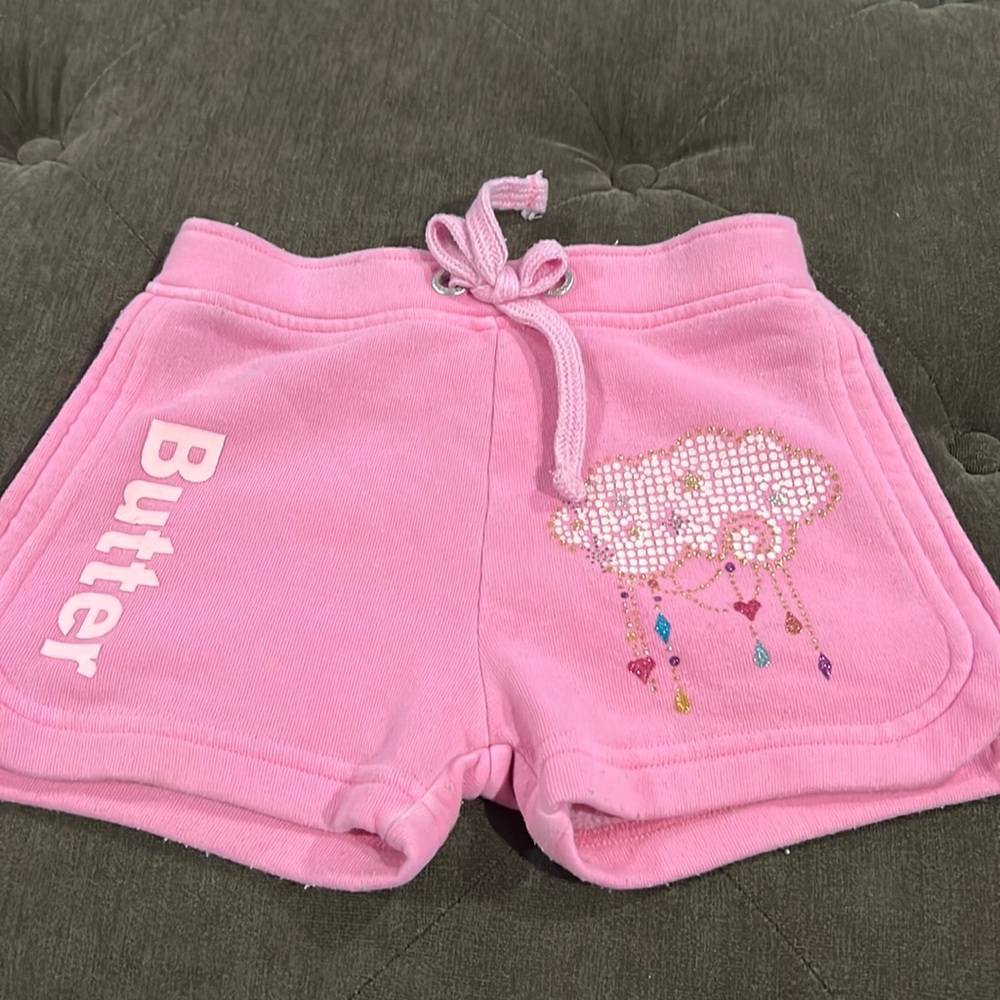 Butter shimmer and shine shorts size 2T
